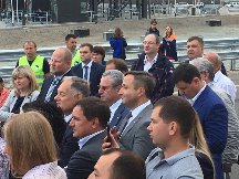 В Подмосковье состоялась церемония открытия рабочего движения по новому участку трассы М-11 2019 год